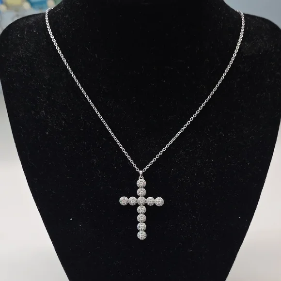 Swarovski Insigne Cross Pendant Necklace - Picture 1 of 8